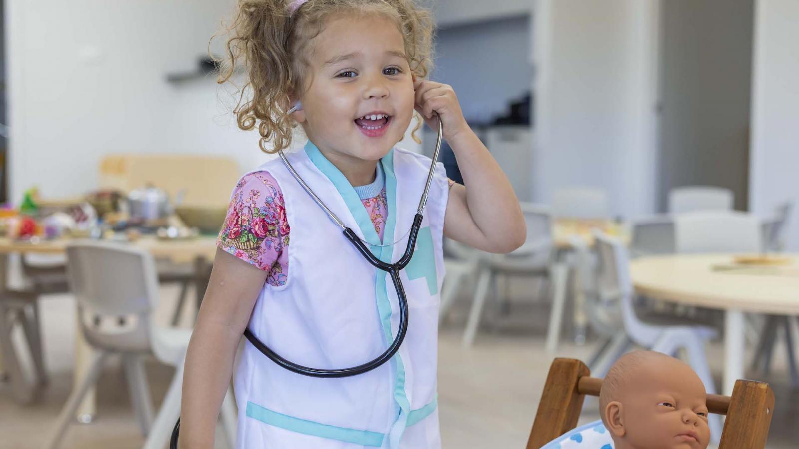 Laugh and Learn Childcare Centre Nurse Play